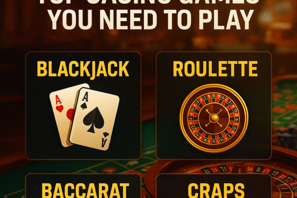 Master the Floor: Top Casino Games You Need to Play at Dewakoin
