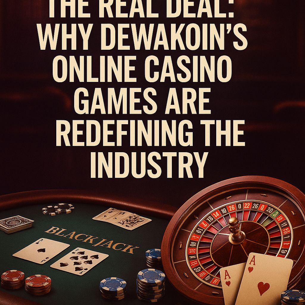 The Real Deal: Why Dewakoin’s Online Casino Games Are Redefining the Industry