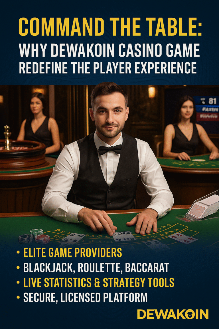 Command the Table: Why Dewakoin Casino Games Redefine the Player Experience