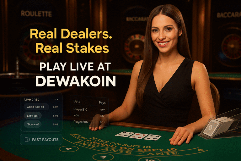 Live Casino, Real Action: Why Dewakoin’s Live Dealer Games Are the Ultimate Test of Skill and Nerve