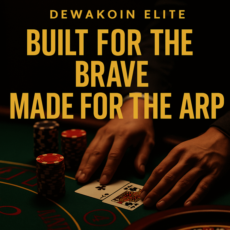 Dewakoin Elite Casino Games: Built for the Brave, Made for the Sharp