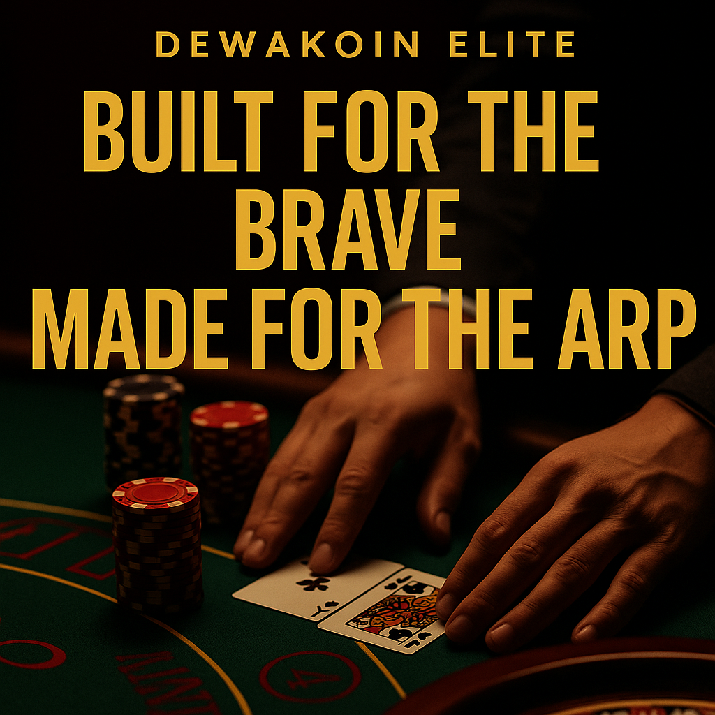 Dewakoin Elite Casino Games: Built for the Brave, Made for the Sharp