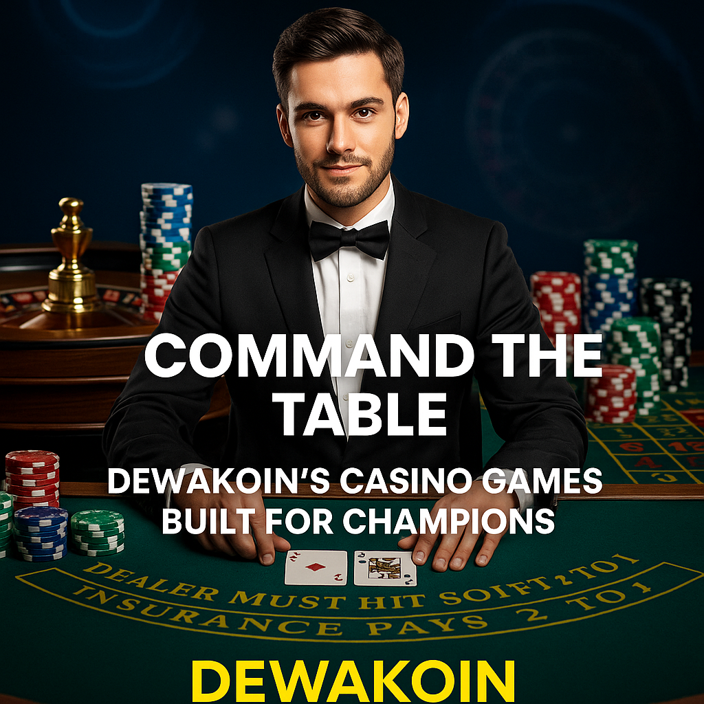 Command the Table: Dewakoin’s Casino Games Built for Champions