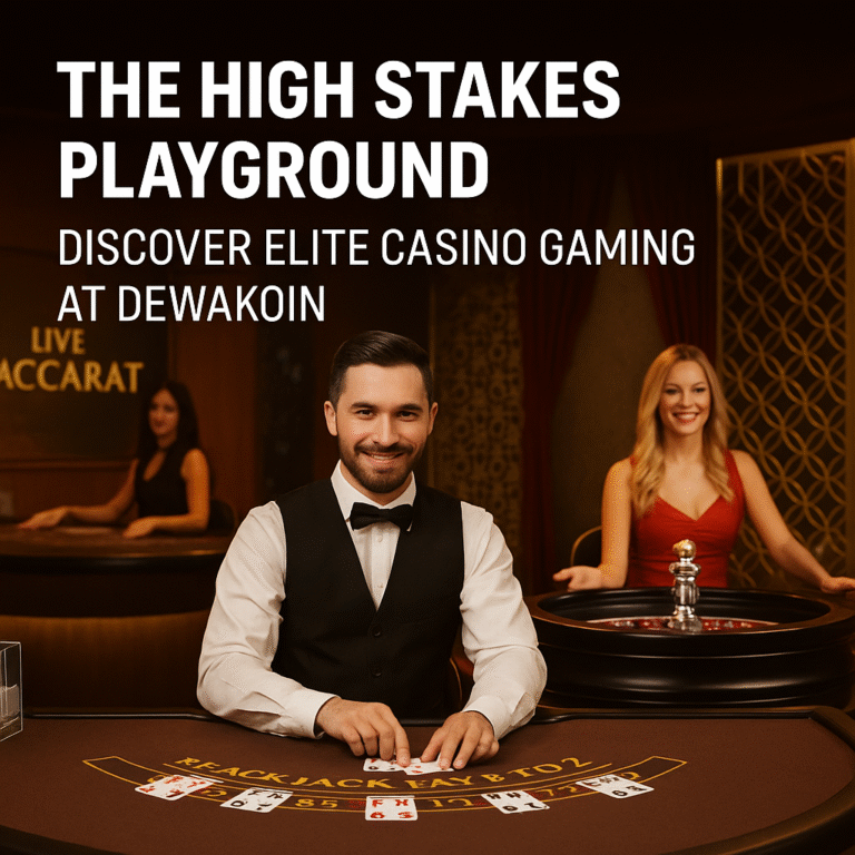 The High Stakes Playground: Discover Elite Casino Gaming at Dewakoin