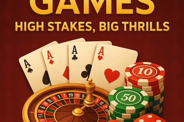 High Stakes, Big Thrills: Casino Games That Keep You Coming Back at Dewakoin