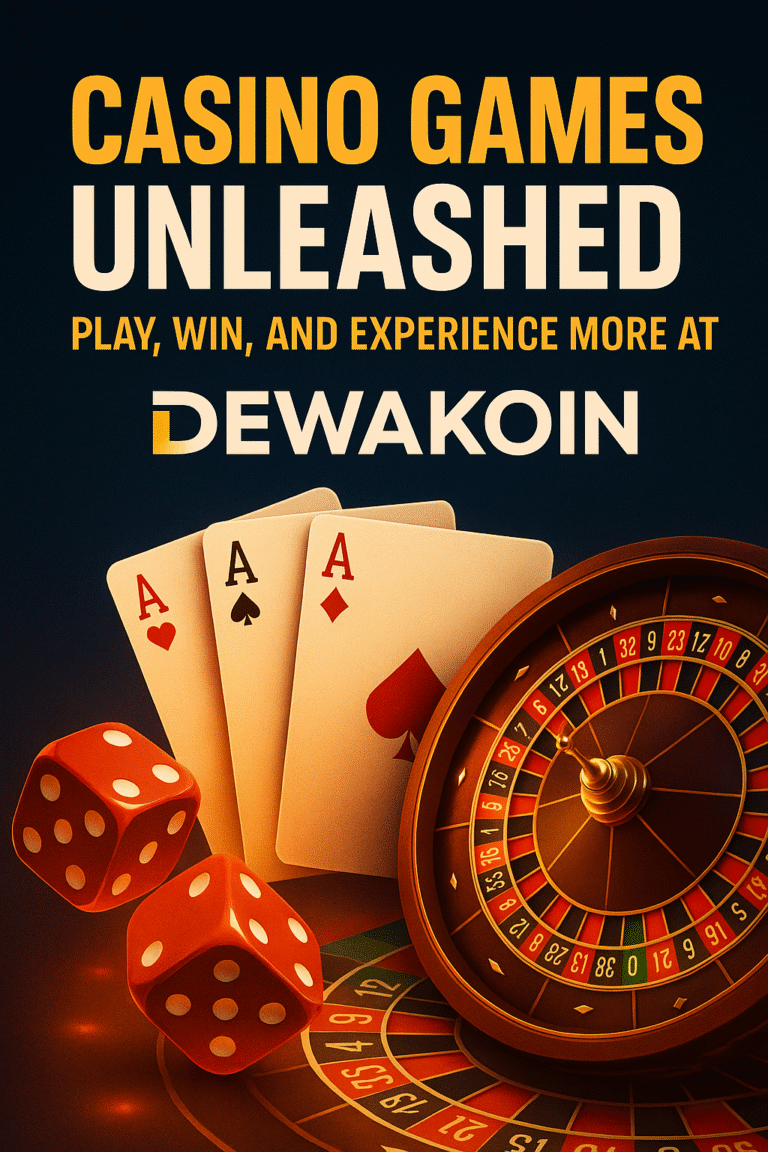Casino Games Unleashed: Play, Win, and Experience More at Dewakoin