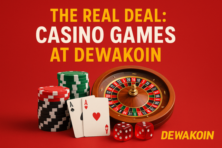 The Real Deal: Casino Games at Dewakoin