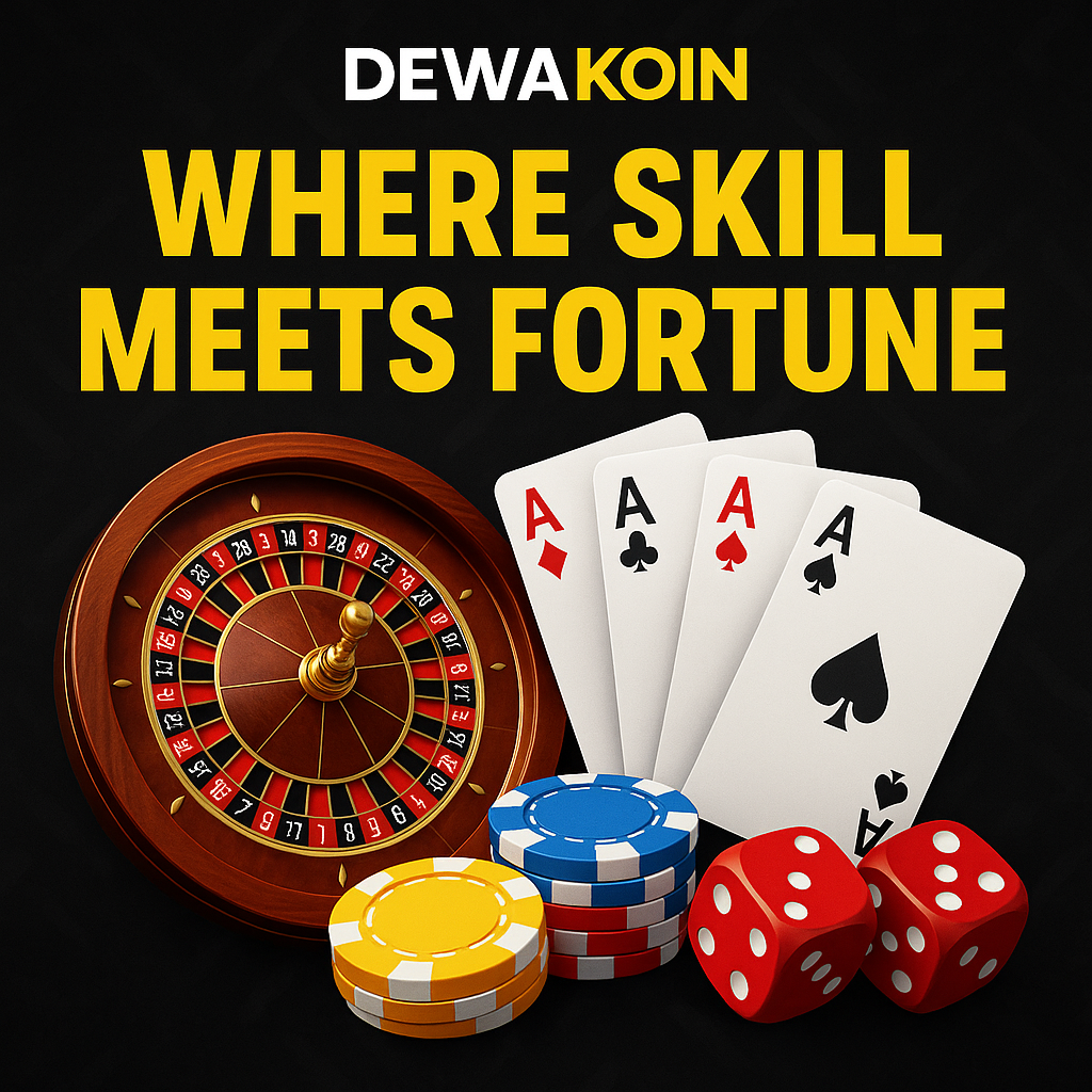 Dewakoin Casino Games: Where Skill Meets Fortune