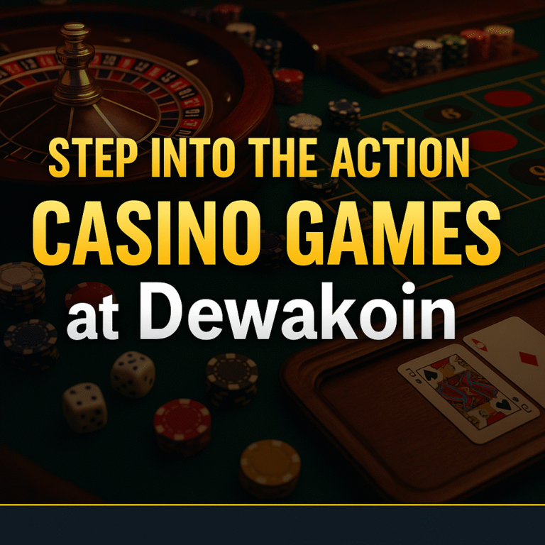 Step Into the Action: Casino Games at Dewakoin